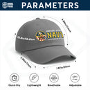 Custom Ranks & Text Premium Washed Denim Cap DC011
