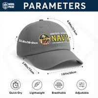 Custom Ranks & Text Premium Washed Denim Cap DC011