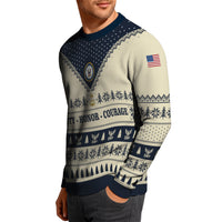 Personalized US Navy Christmas Ugly Sweater UST019