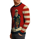 Honoring US Navy 250 Christmas Ugly Sweater