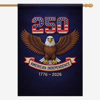 America 250 House Flag Patriotic Eagle American Independence 1776-2026 USA Outdoor Flag