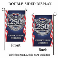 America 250 Garden Flag – United States of America 1776–2026 Anniversary