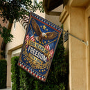 250 Years of Freedom Garden Flag Patriotic Eagle USA 1776-2026 Decor