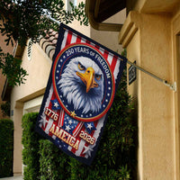 America 250 House Flag ΓÇô 1776ΓÇô2026 Patriotic Eagle Anniversary Flag