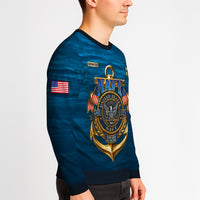 Personalized US Navy Sweatshirt TSTS03