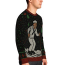 Personalized US Navy Christmas Ugly Sweater TUST14