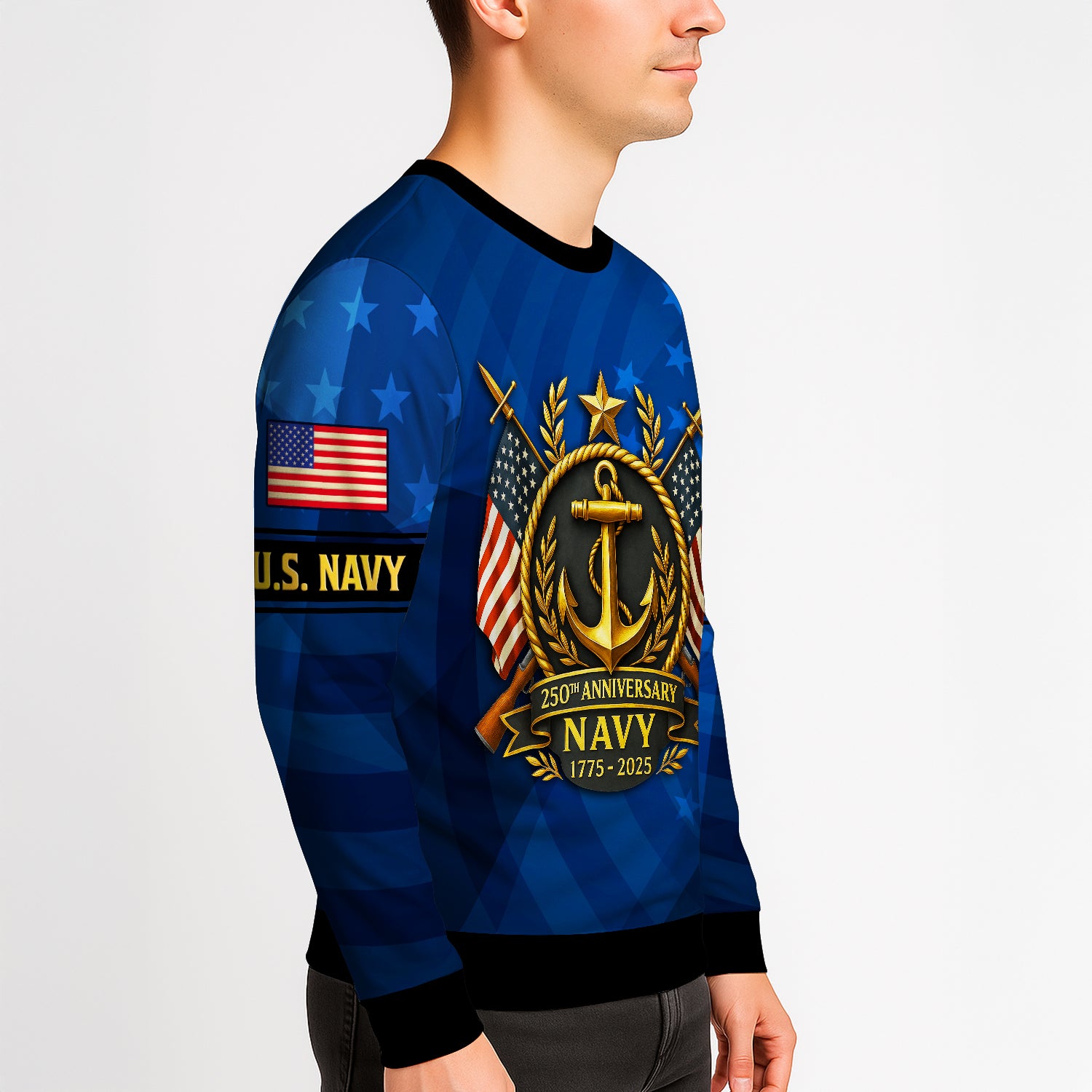 Personalized US Navy Sweatshirt JSTS02