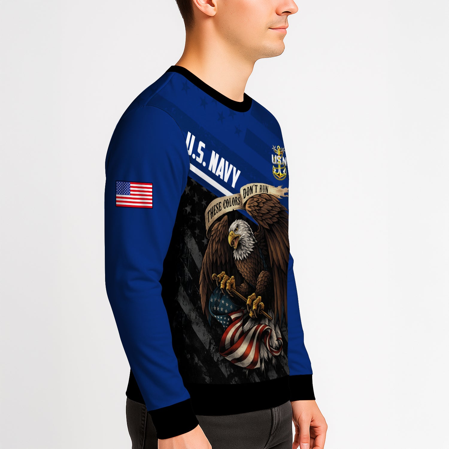 Personalized US Navy Sweatshirt TSTS01