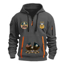 Personalized US Navy Quarter Zip Hoodie TQZ06