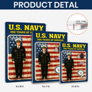 Personalized Acrylic Plaque with Chief Service Dress Uniform