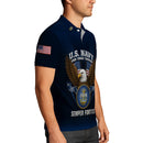 US Navy Polo Shirt – "Honor – Courage – Commitment" Polo