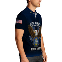 US Navy Polo Shirt – "Honor – Courage – Commitment" Polo