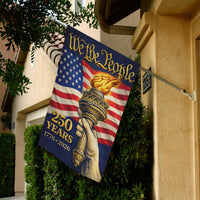 America 250 We The People Garden Flag Patriotic Independence Decor