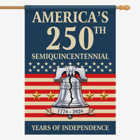 America 250 House Flag – America’s 250th Semiquincentennial Independence Flag