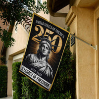 America 250 House Flag ΓÇô United States 1776ΓÇô2026 Legacy of Freedom