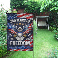 America 250 Garden Flag – 250 Years of Freedom 1776–2026 Patriotic Eagle