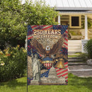 America 250 Garden Flag 1776–2026 Statue of Liberty Patriotic Decor