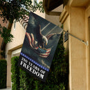 250 Years of Freedom Garden Flag – America 250 Patriotic Bald Eagle Flag