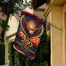 250 Years of American Independence House Flag 1776–2026 Patriotic Eagle USA