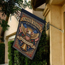 America 250 Patriotic Eagle Liberty Bell Garden Flag Decor