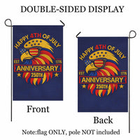 Happy 4th of July 2026 Garden Flag – 250th Anniversary Decor