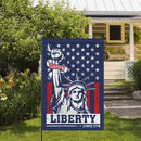 Resist Liberty Garden Flag Patriotic Statue of Liberty Since 1776 American Freedom Decor