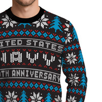 US Navy 250th Anniversary Christmas  Ugly Sweater