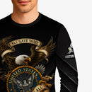 Personalized US Navy Sweatshirt JSTS06