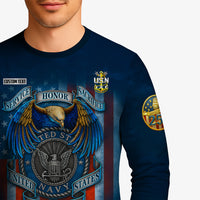 Personalized US Navy Sweatshirt TSTS02