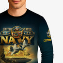 Personalized US Navy Sweatshirt JSTS03