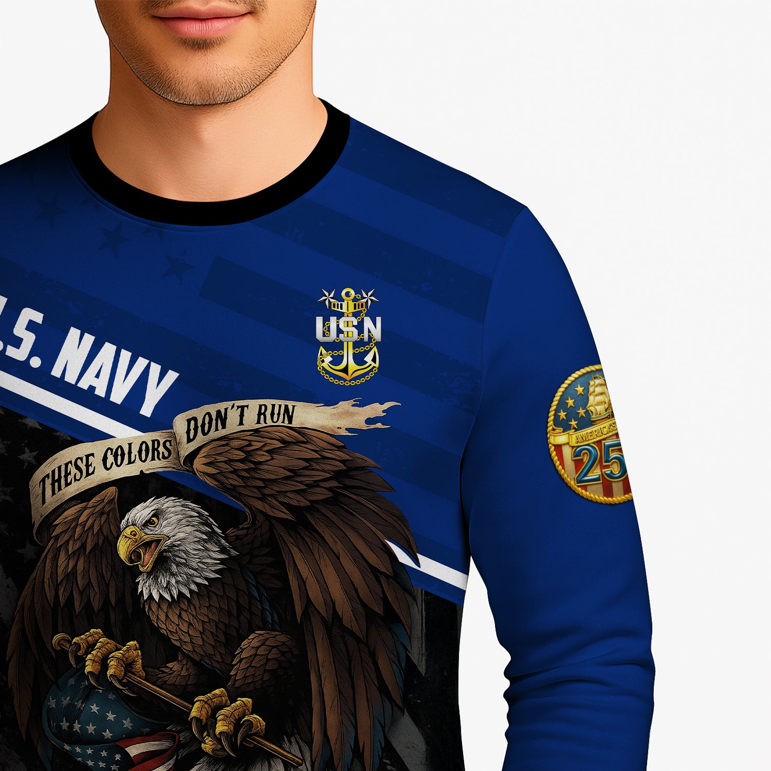 Personalized US Navy Sweatshirt TSTS01