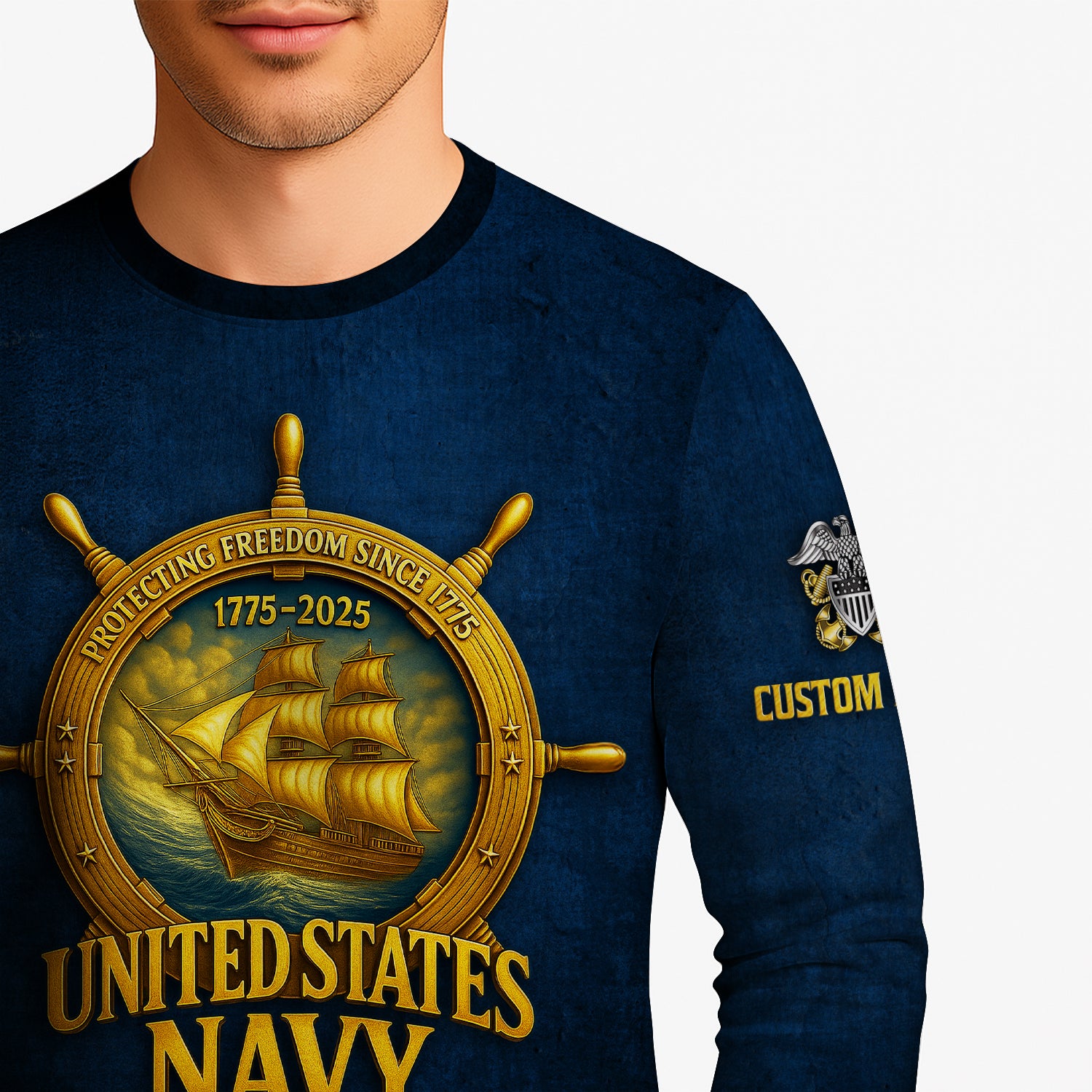 Personalized US Navy Sweatshirt JSTS08