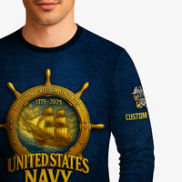Personalized US Navy Sweatshirt JSTS08