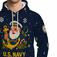 US Navy 250 Anchored In Christmas Spirit Christmas Xmas 3D All Over Print