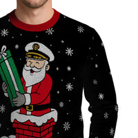 US Navy Satan Christmas Ugly Sweater