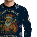 US Navy 250th Anniversary Christmas Ugly Sweater