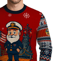 US Navy Christmas Ugly Sweater