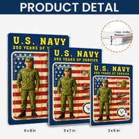 Custom Camouflage Acrylic Plaque with Photo, Name & Rank
