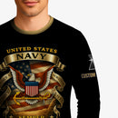 Personalized US Navy Sweatshirt JSTS05