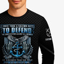 Personalized US Navy Sweatshirt JSTS10