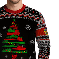 America's Navy 250 Christmas Ugly Sweater