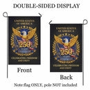 United States 250 Anniversary Garden Flag – 1776–2026 Patriotic Decor
