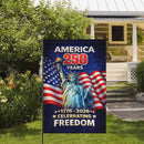 America 250 Garden Flag – 1776–2026 Patriotic Freedom Decor