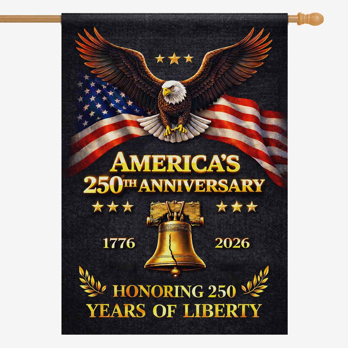 America’s 250th Anniversary House Flag – Honoring 250 Years of Liberty
