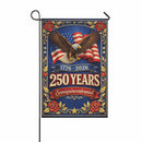 America 250 Semiquincentennial Garden Flag Patriotic Eagle Decor