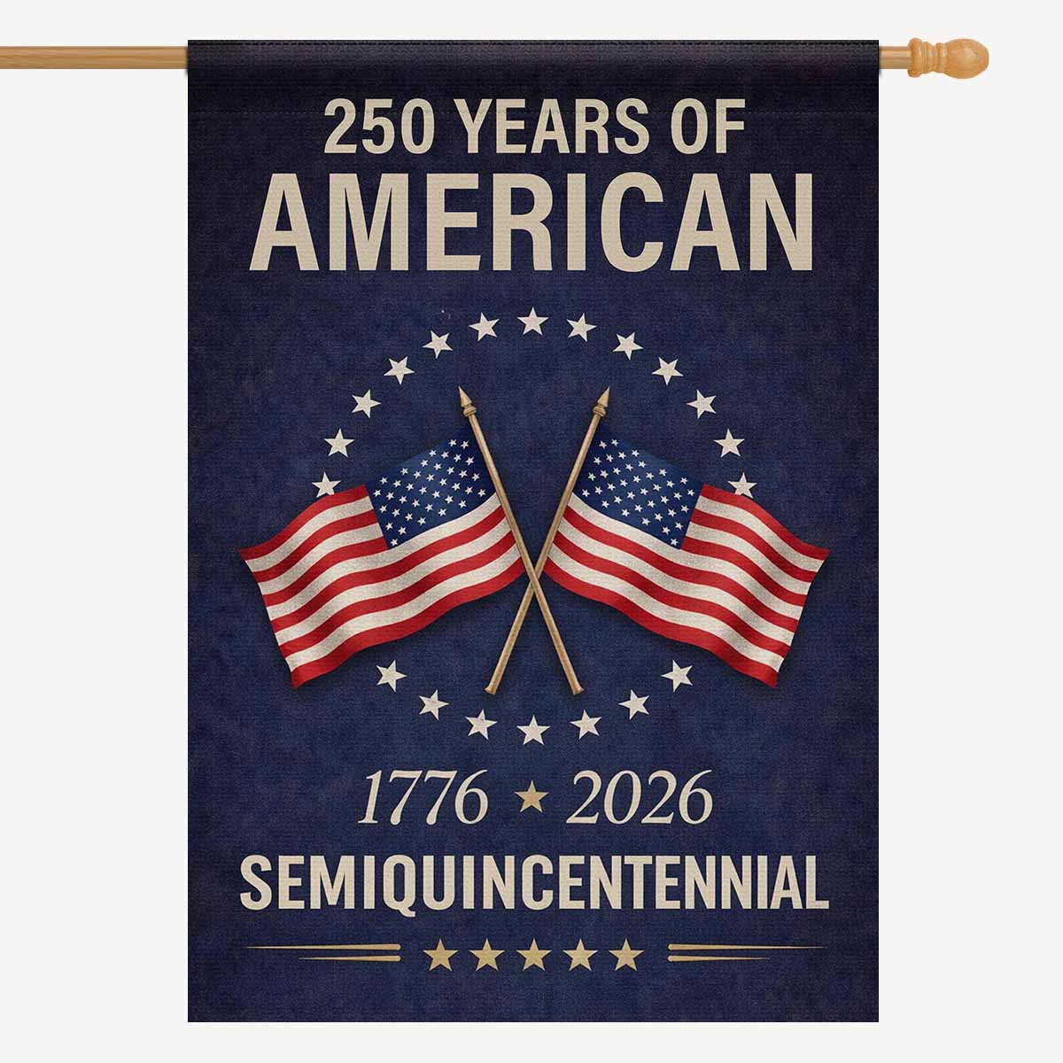 250 Years of America House Flag – 1776–2026 Patriotic Anniversary