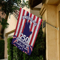 America 250 House Flag – 250th Anniversary Celebration of Liberty Patriotic Decor
