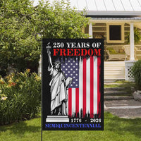 250 Years of Freedom Garden Flag – America 250 Liberty Patriotic Decor