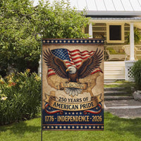 America 250 Garden Flag – We The People 250 Years of American Pride 1776–2026