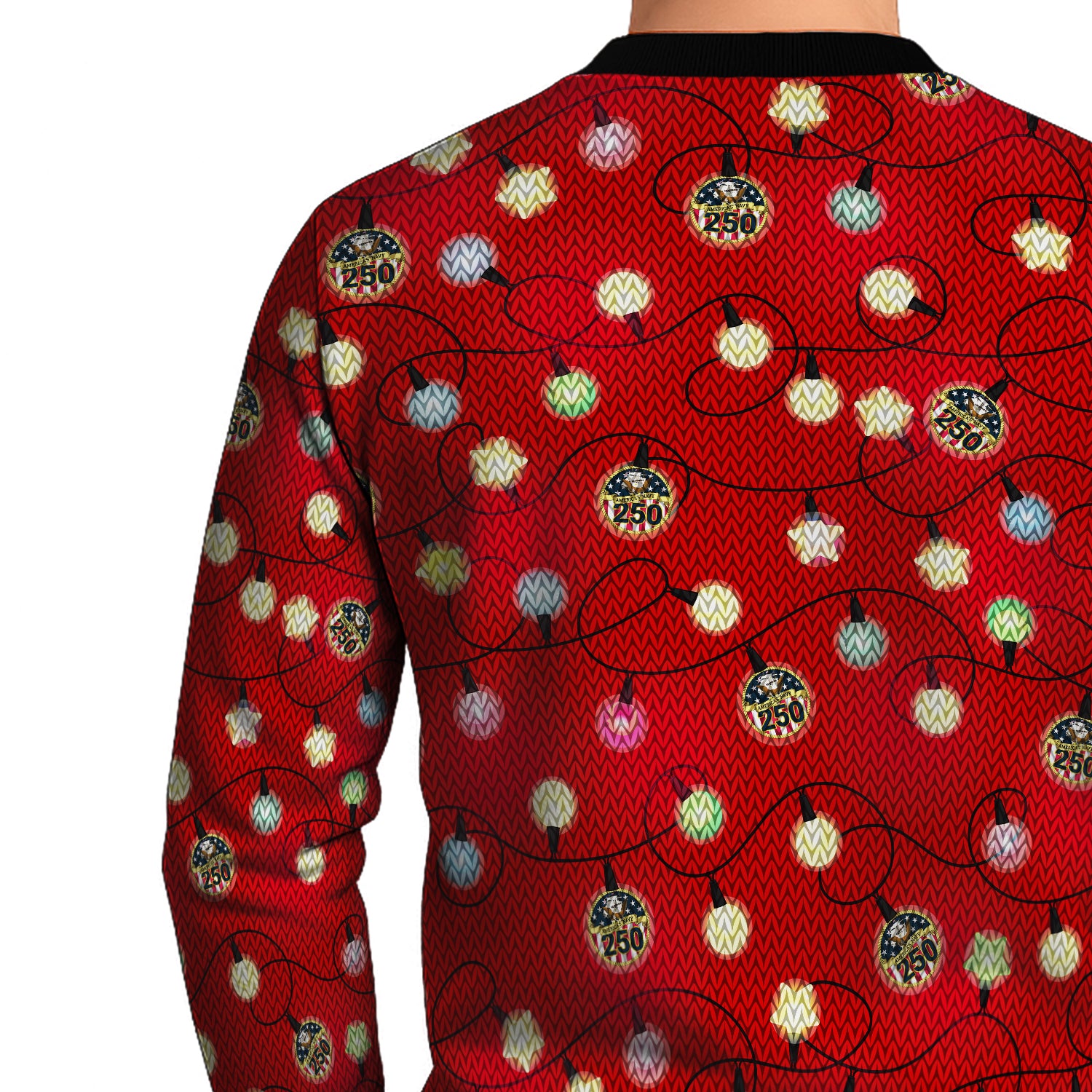 US Navy Christmas Ugly Sweater